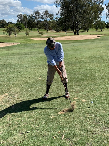 Arthur O'Shea explodes from the world's smallest bunker