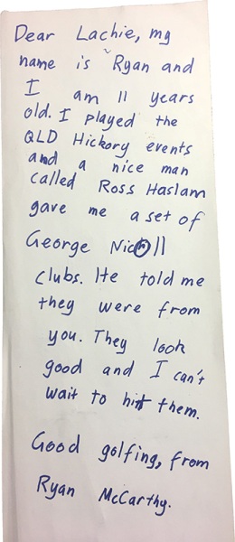 Note from Ryan