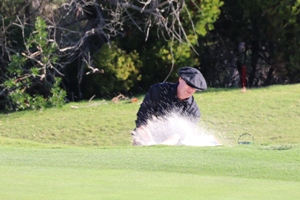 Ross Haslam at the 17th