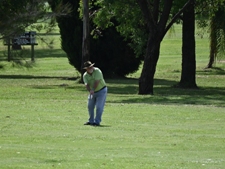 Pitch & run on the 9th